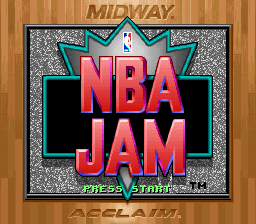 NBA Jam Title Screen